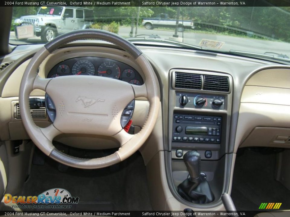 Dashboard of 2004 Ford Mustang GT Convertible Photo #17