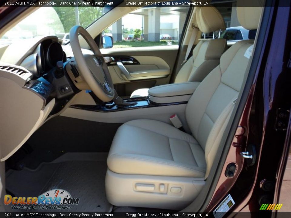 Parchment Interior - 2011 Acura MDX Technology Photo #7