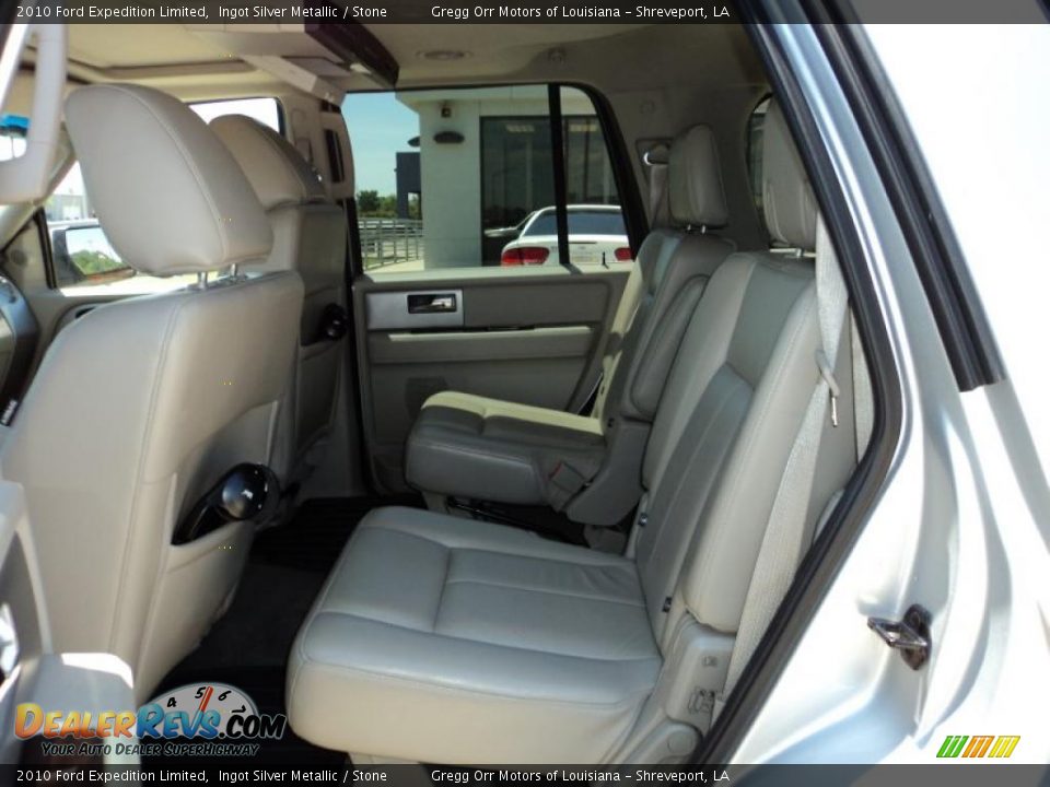 2010 Ford Expedition Limited Ingot Silver Metallic / Stone Photo #10