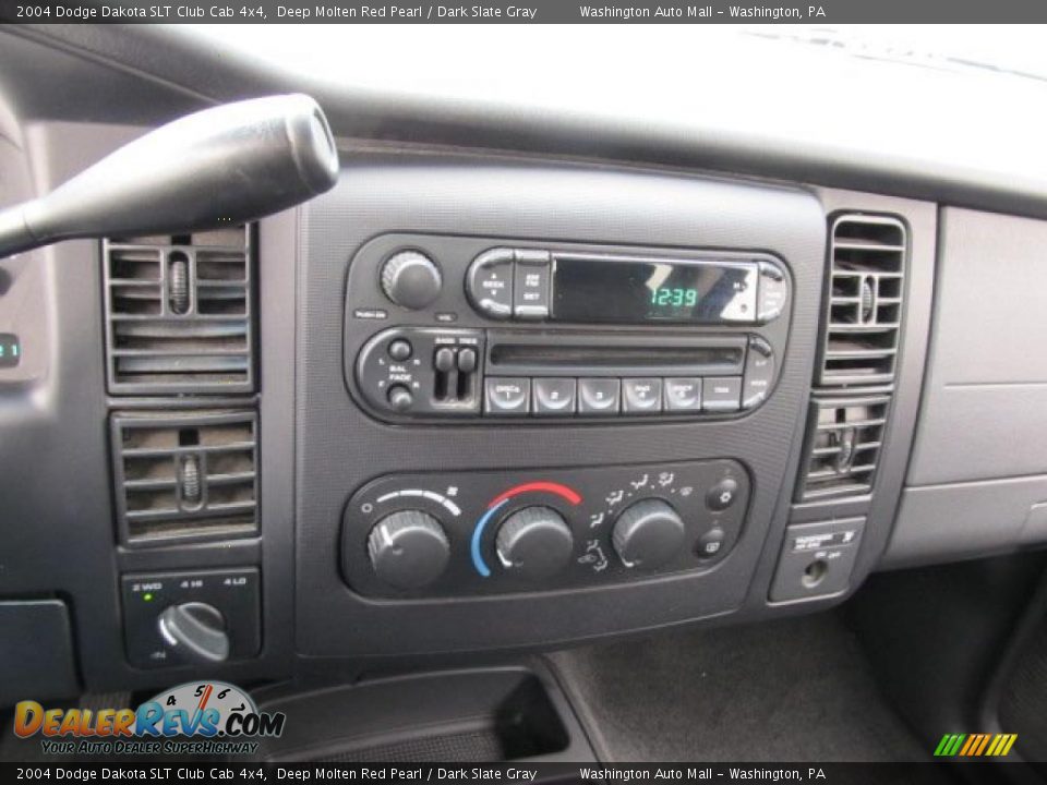 2004 Dodge Dakota SLT Club Cab 4x4 Deep Molten Red Pearl / Dark Slate Gray Photo #16