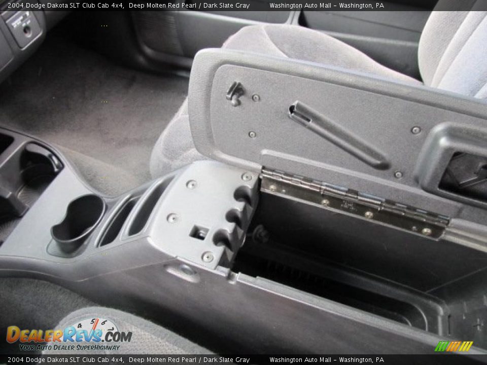 2004 Dodge Dakota SLT Club Cab 4x4 Deep Molten Red Pearl / Dark Slate Gray Photo #18