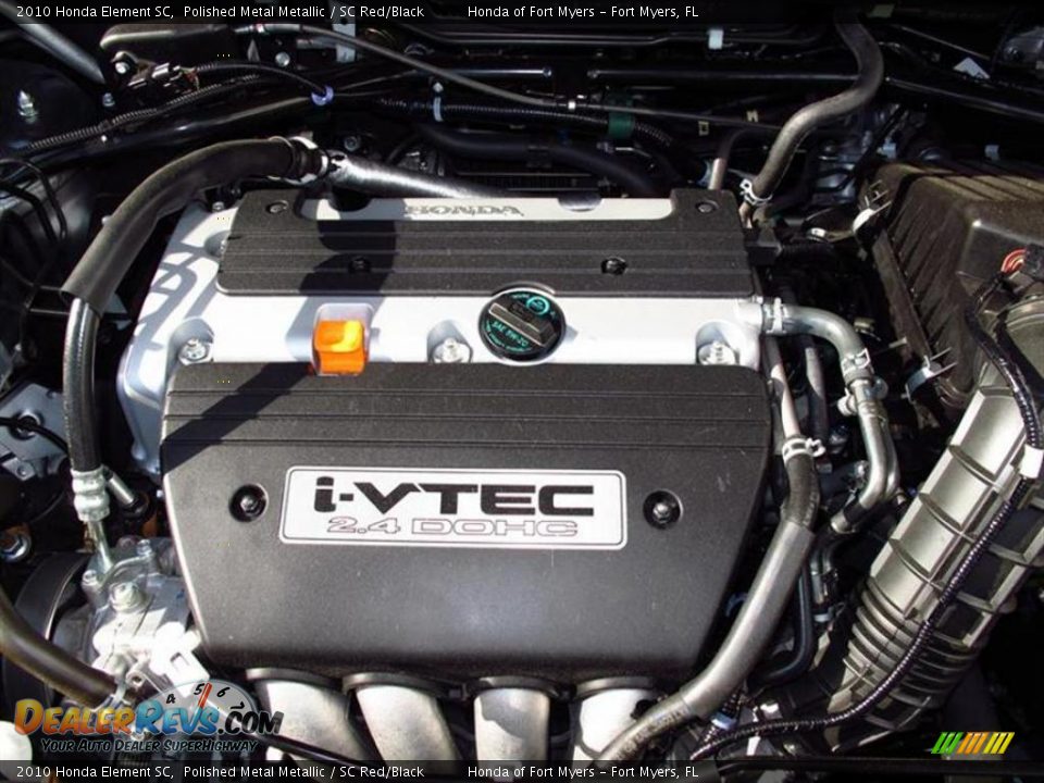 2010 Honda Element SC 2.4 Liter DOHC 16-Valve i-VTEC 4 Cylinder Engine Photo #9