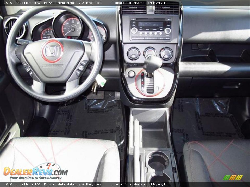 Dashboard of 2010 Honda Element SC Photo #10