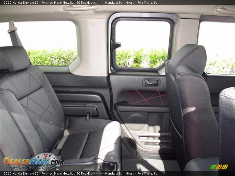 SC Red/Black Interior - 2010 Honda Element SC Photo #14