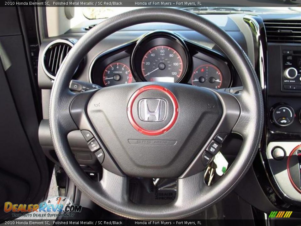 2010 Honda Element SC Steering Wheel Photo #17