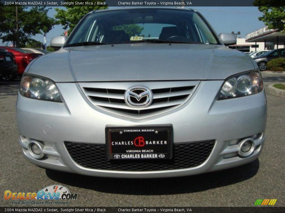 2004 Mazda MAZDA3 s Sedan Sunlight Silver Mica / Black Photo #8