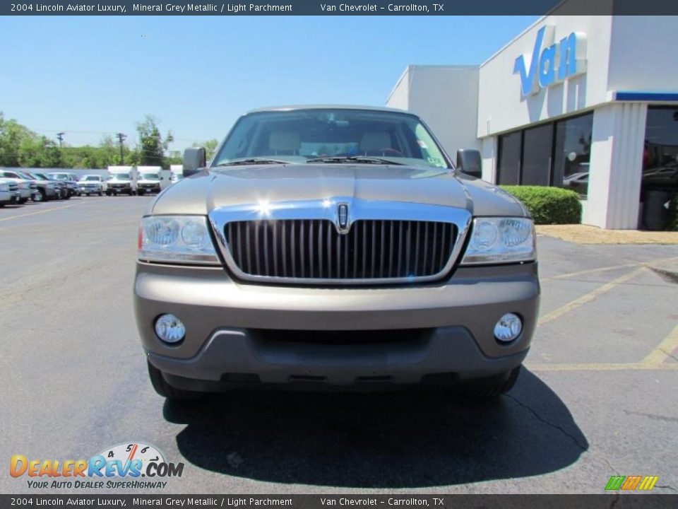 2004 Lincoln Aviator Luxury Mineral Grey Metallic / Light Parchment Photo #2