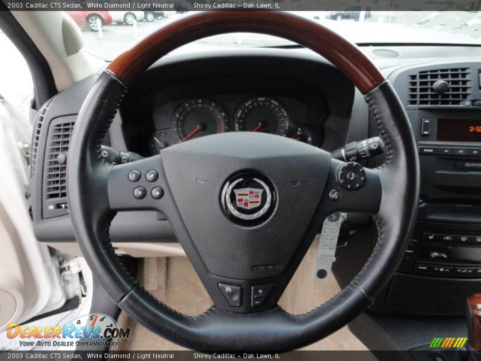 2003 Cadillac CTS Sedan Steering Wheel Photo #18