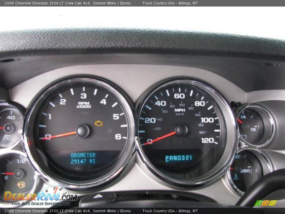 2008 Chevrolet Silverado 1500 LT Crew Cab 4x4 Summit White / Ebony Photo #13