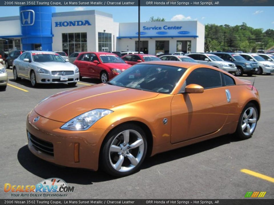 2006 Nissan 350Z Touring Coupe Le Mans Sunset Metallic / Charcoal Leather Photo #1