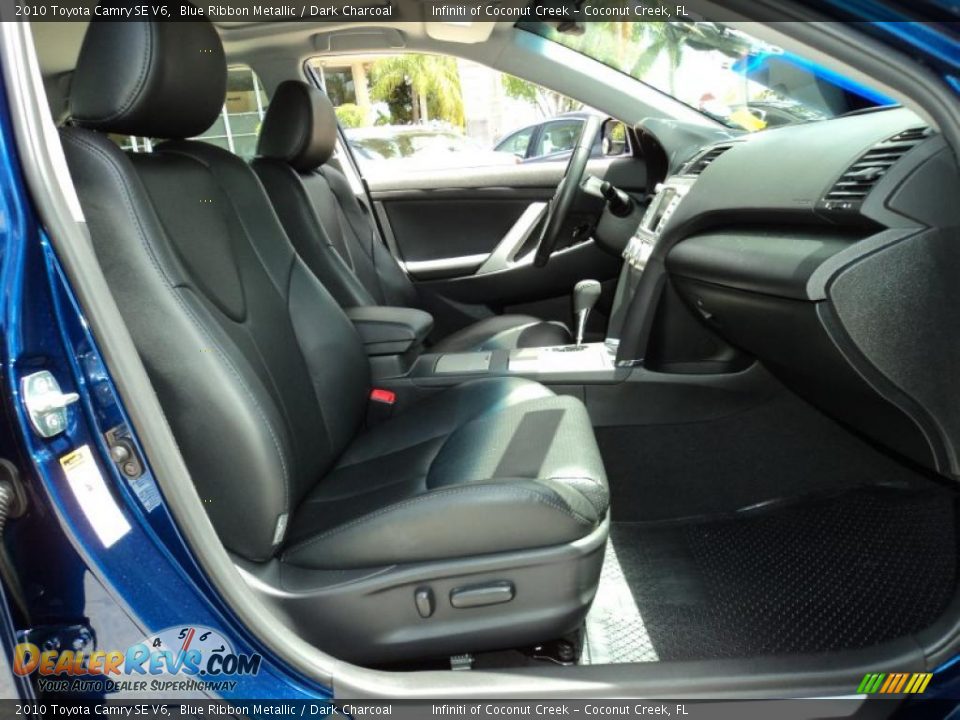 2010 Toyota Camry SE V6 Blue Ribbon Metallic / Dark Charcoal Photo #20