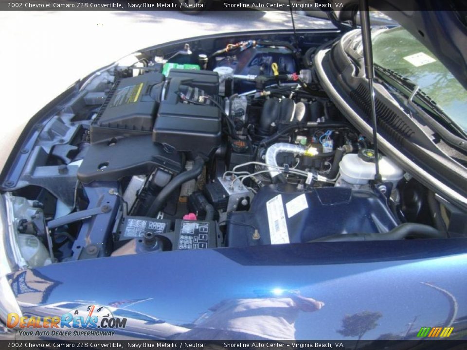 2002 Chevrolet Camaro Z28 Convertible 5.7 Liter OHV 16-Valve LS1 V8 Engine Photo #14