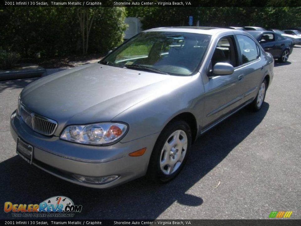 2001 Infiniti I 30 Sedan Titanium Metallic / Graphite Photo #1