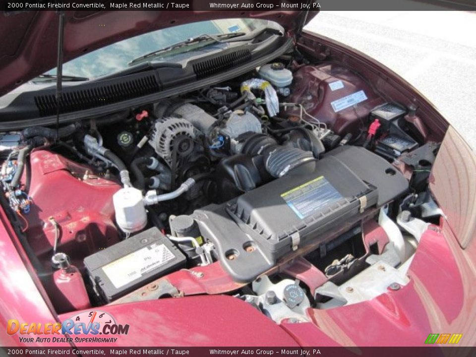 2000 Pontiac Firebird Convertible 3.8 Liter OHV 12Valve V6 Engine