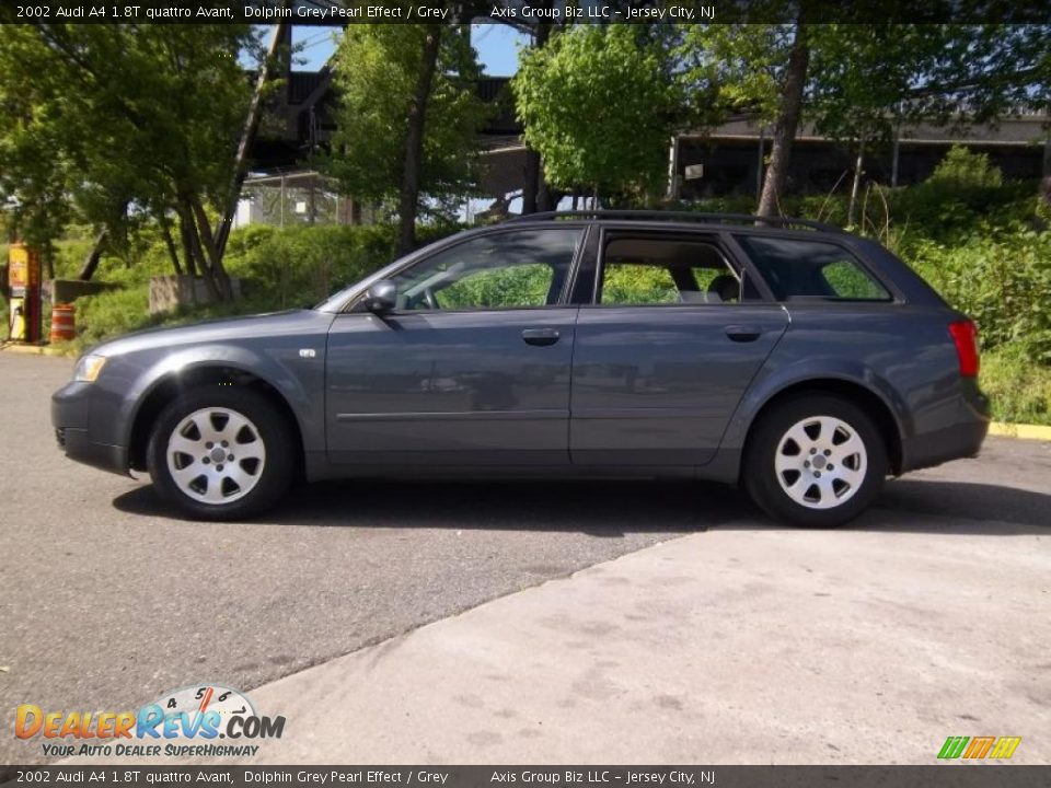 Dolphin Grey Pearl Effect 2002 Audi A4 1.8T quattro Avant Photo #2