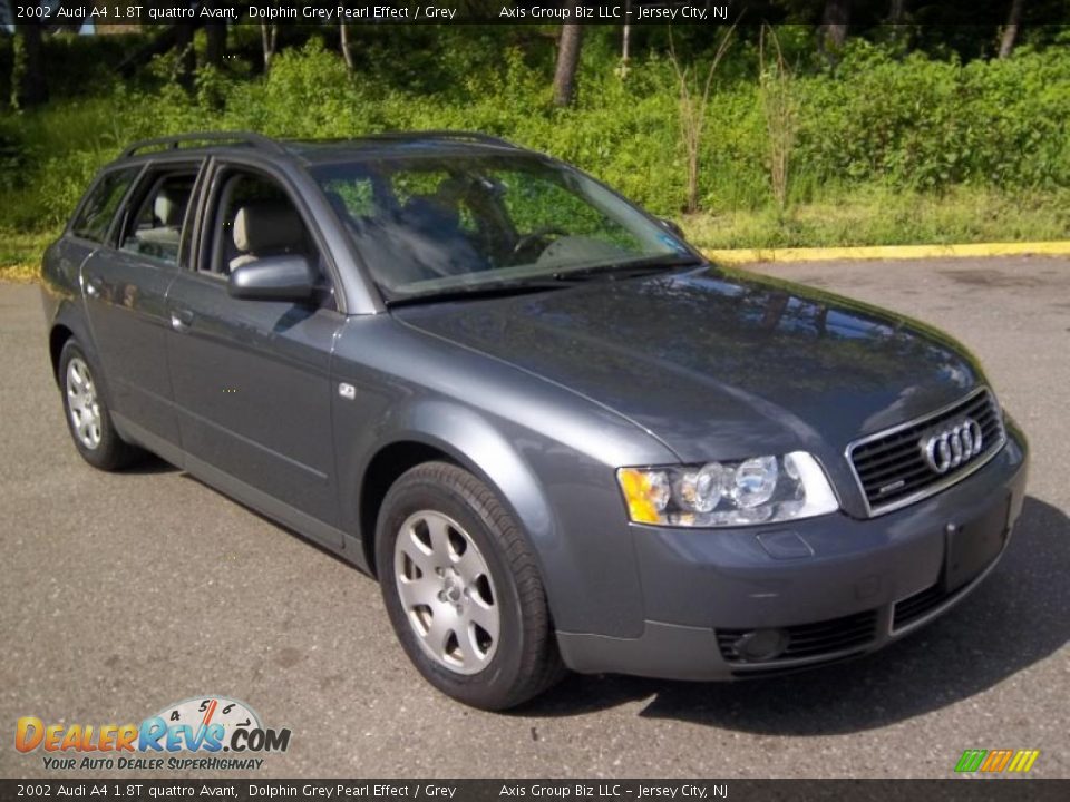 Dolphin Grey Pearl Effect 2002 Audi A4 1.8T quattro Avant Photo #3