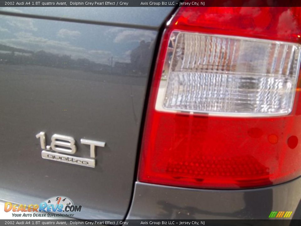 2002 Audi A4 1.8T quattro Avant Dolphin Grey Pearl Effect / Grey Photo #7