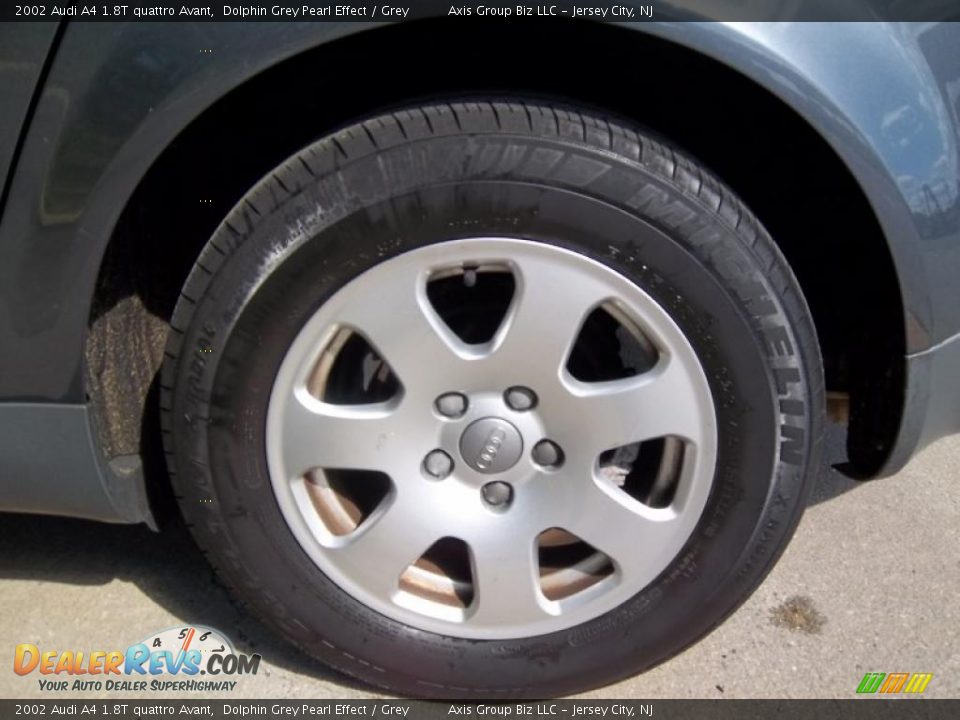 2002 Audi A4 1.8T quattro Avant Dolphin Grey Pearl Effect / Grey Photo #8