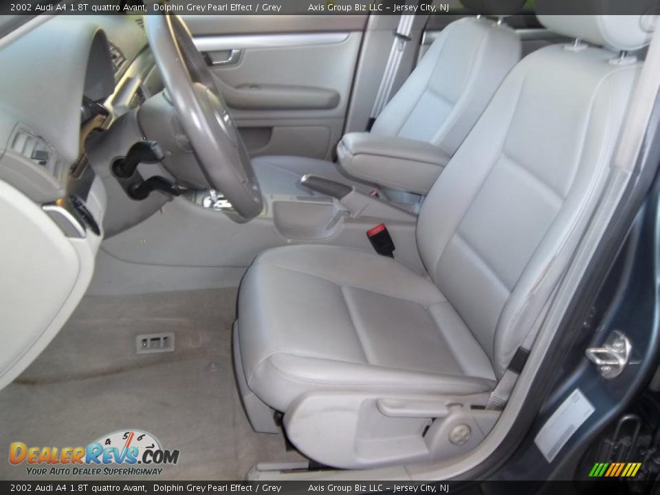 Grey Interior - 2002 Audi A4 1.8T quattro Avant Photo #10