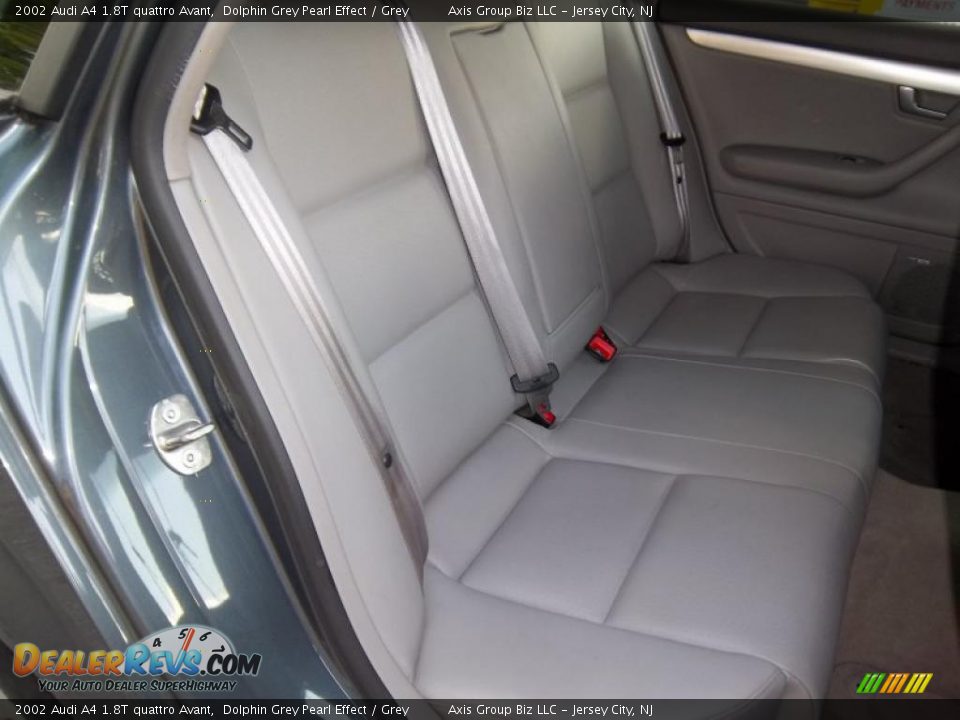 2002 Audi A4 1.8T quattro Avant Dolphin Grey Pearl Effect / Grey Photo #15