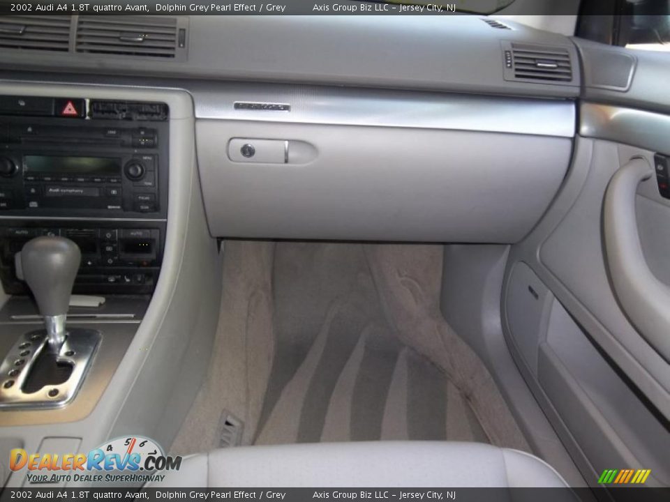 2002 Audi A4 1.8T quattro Avant Dolphin Grey Pearl Effect / Grey Photo #20