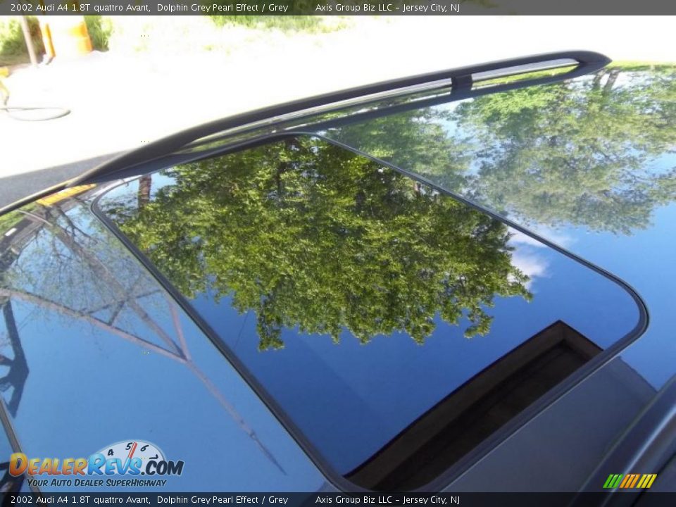 2002 Audi A4 1.8T quattro Avant Dolphin Grey Pearl Effect / Grey Photo #24