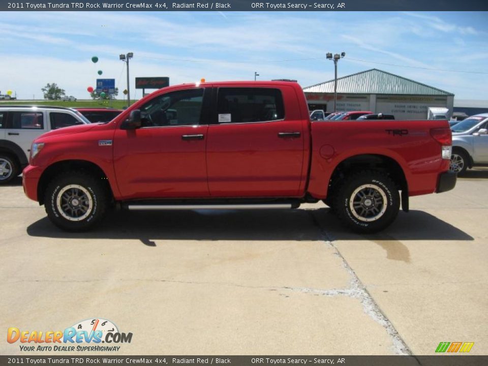 red toyota tundra rock warrior #2