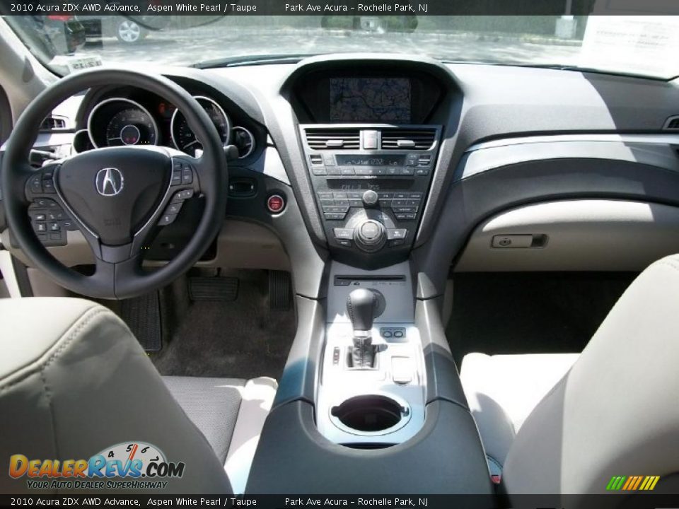 Dashboard of 2010 Acura ZDX AWD Advance Photo #13