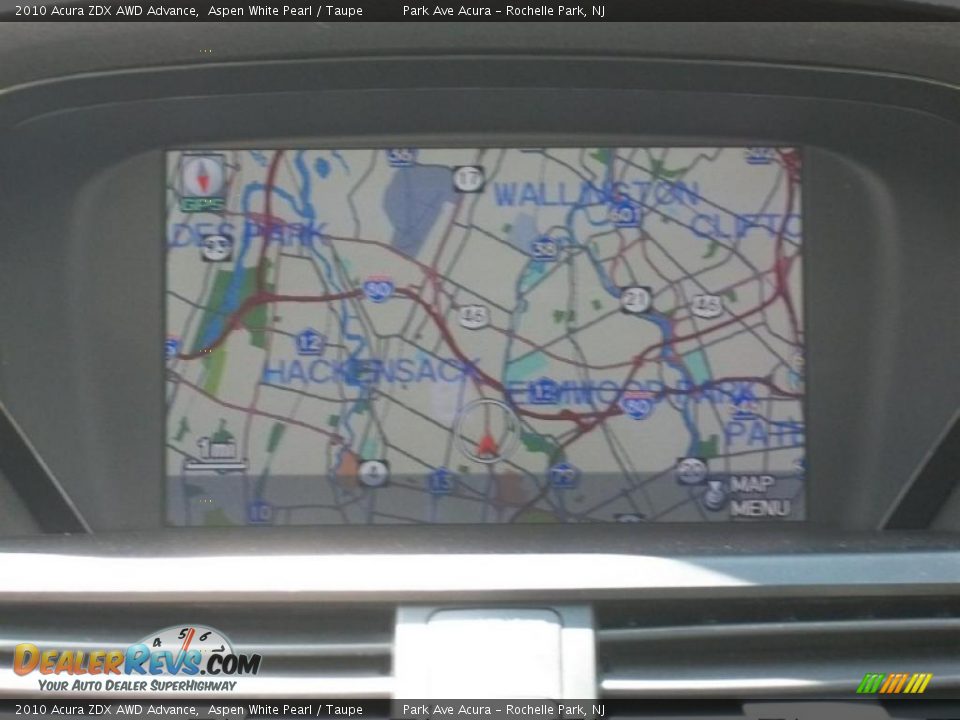 Navigation of 2010 Acura ZDX AWD Advance Photo #19