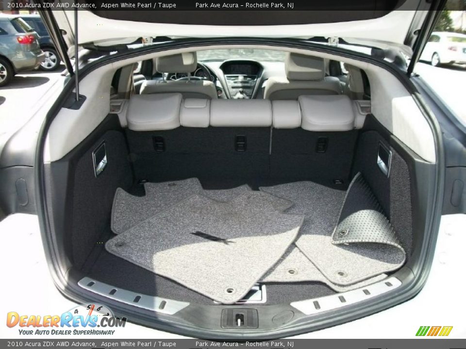 2010 Acura ZDX AWD Advance Trunk Photo #22