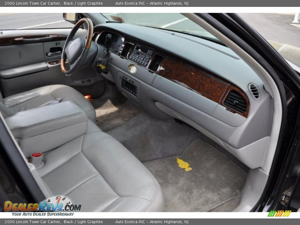 Light Graphite Interior 2000 Lincoln Town Car Cartier