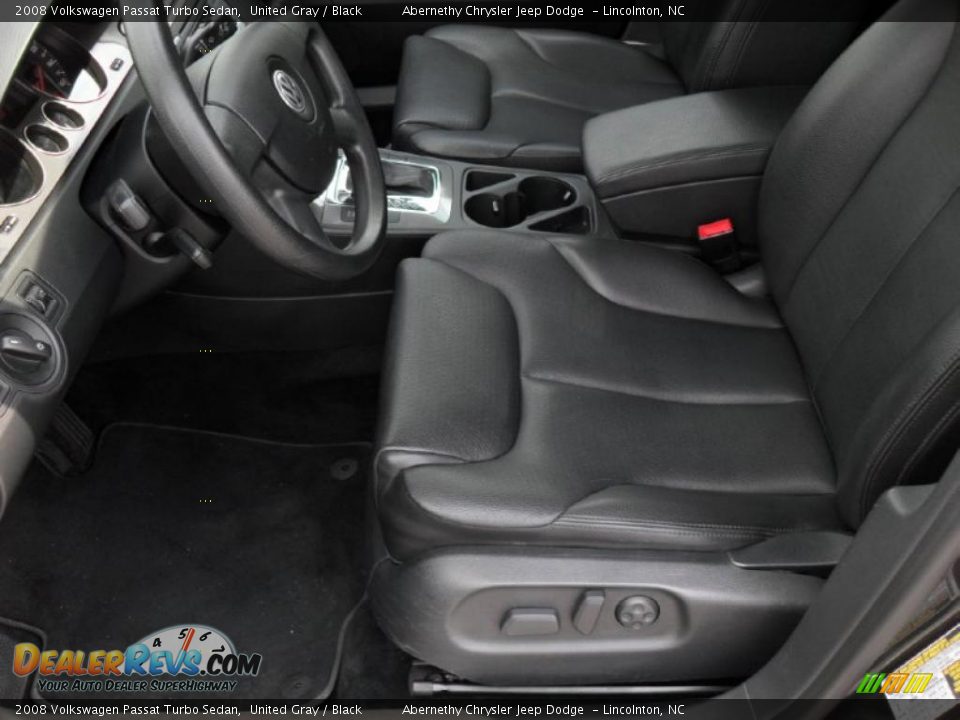 2008 Volkswagen Passat Turbo Sedan United Gray / Black Photo #7