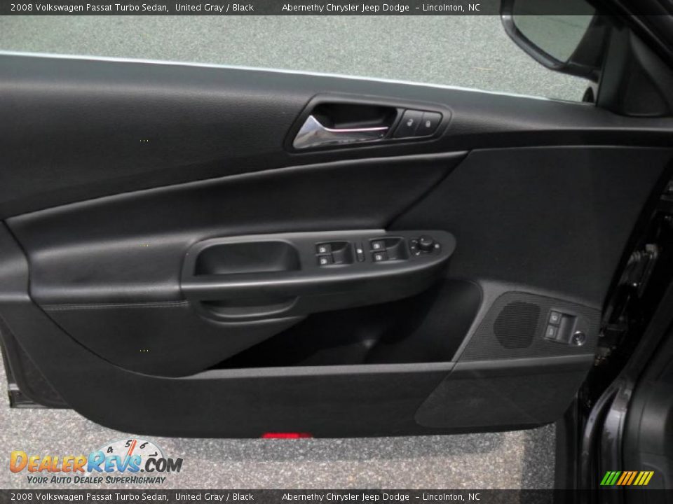 2008 Volkswagen Passat Turbo Sedan United Gray / Black Photo #8