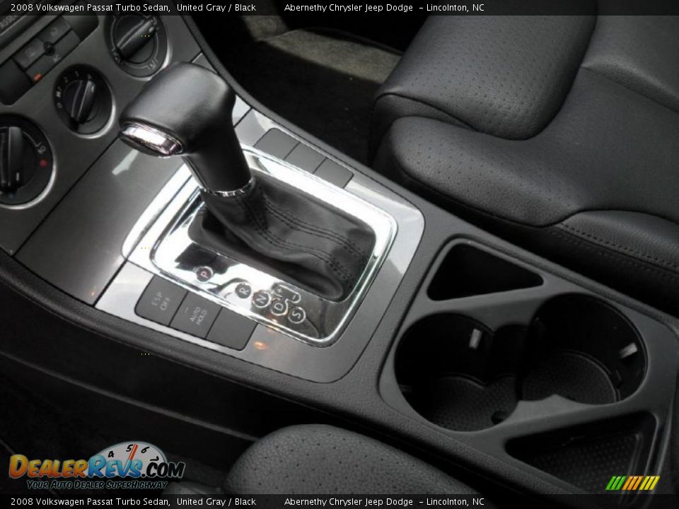 2008 Volkswagen Passat Turbo Sedan United Gray / Black Photo #9
