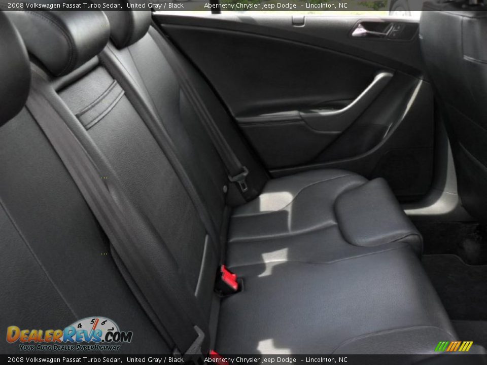 2008 Volkswagen Passat Turbo Sedan United Gray / Black Photo #17