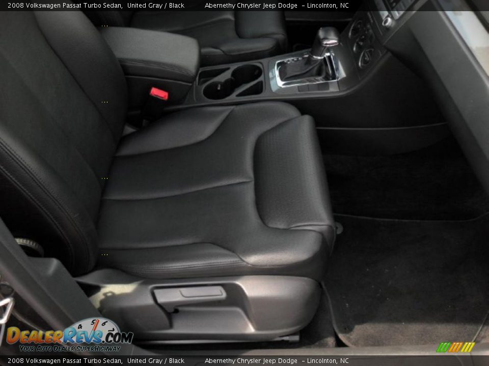 2008 Volkswagen Passat Turbo Sedan United Gray / Black Photo #18