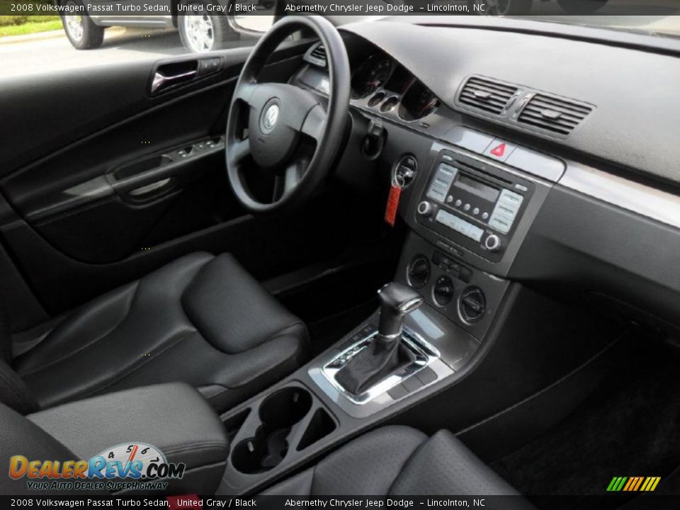 2008 Volkswagen Passat Turbo Sedan United Gray / Black Photo #19
