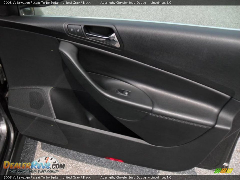 2008 Volkswagen Passat Turbo Sedan United Gray / Black Photo #20