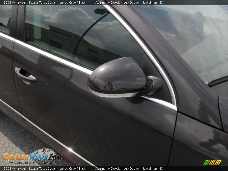 2008 Volkswagen Passat Turbo Sedan United Gray / Black Photo #21