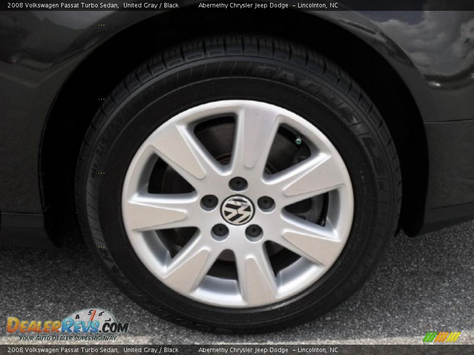2008 Volkswagen Passat Turbo Sedan United Gray / Black Photo #22