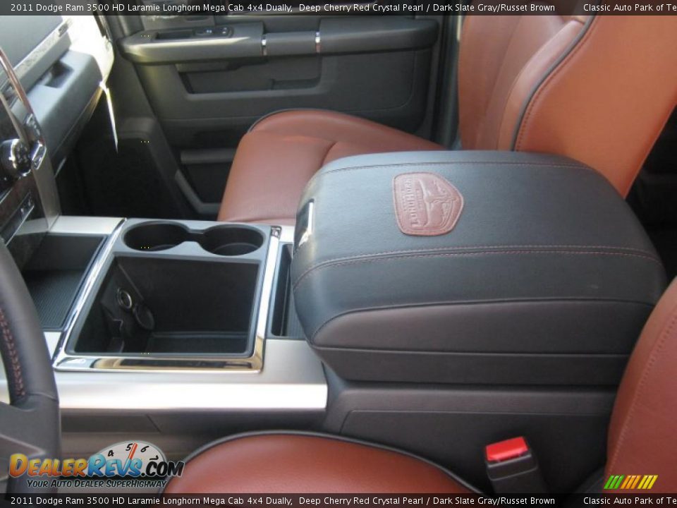 Dark Slate Gray Russet Brown Interior 2011 Dodge Ram 3500
