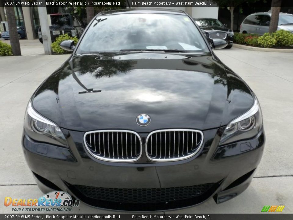 Black Sapphire Metallic 2007 BMW M5 Sedan Photo #2