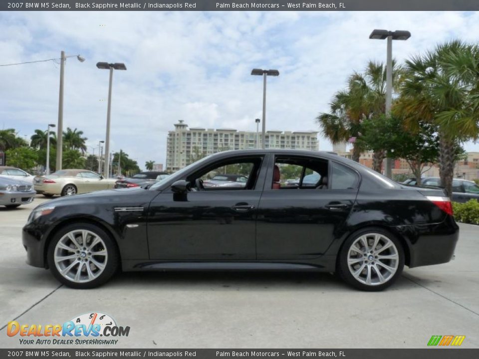 Black Sapphire Metallic 2007 BMW M5 Sedan Photo #4