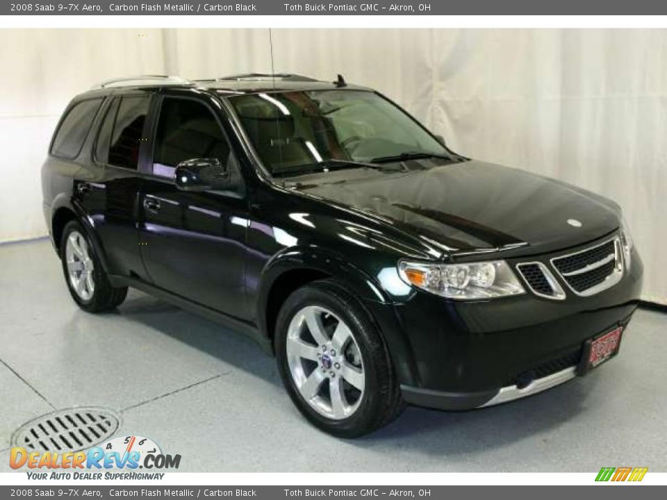 2008 Saab 9-7X Aero Carbon Flash Metallic / Carbon Black Photo #1