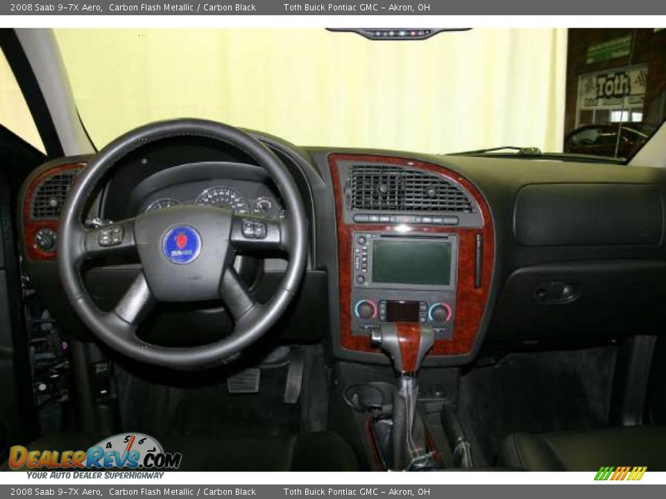 2008 Saab 9-7X Aero Carbon Flash Metallic / Carbon Black Photo #6