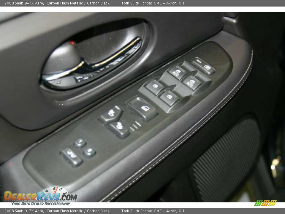 2008 Saab 9-7X Aero Carbon Flash Metallic / Carbon Black Photo #7