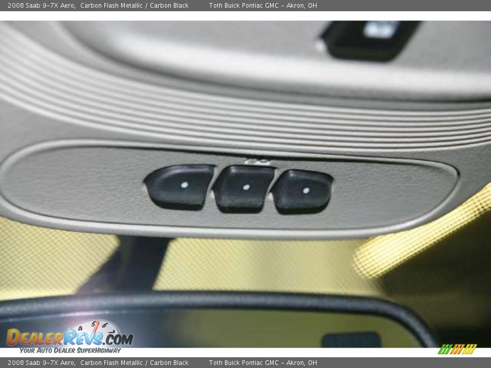 2008 Saab 9-7X Aero Carbon Flash Metallic / Carbon Black Photo #12