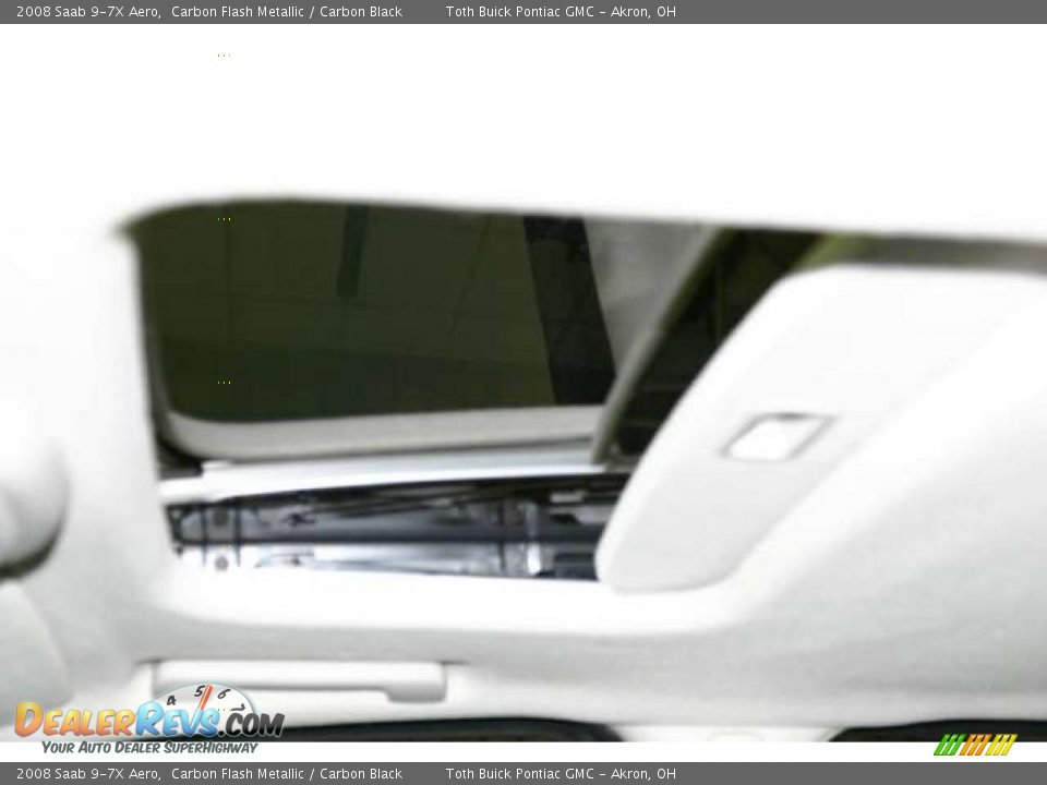 2008 Saab 9-7X Aero Carbon Flash Metallic / Carbon Black Photo #13
