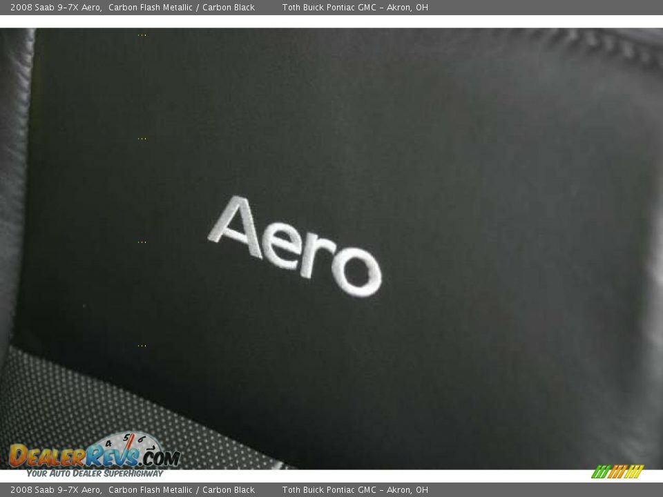 2008 Saab 9-7X Aero Carbon Flash Metallic / Carbon Black Photo #14