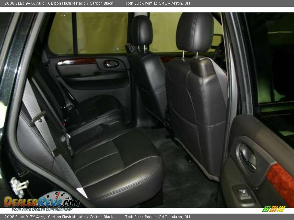 2008 Saab 9-7X Aero Carbon Flash Metallic / Carbon Black Photo #16